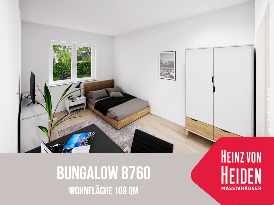 Bungalow B760 - Neubau in Eisenach - Haus mit 109 qm -inkl. PV-Anlage und Lüftungsanlage in Eisenach