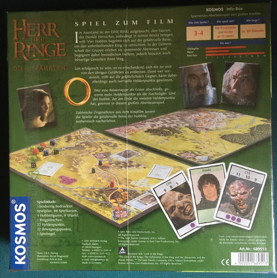 Brettspiel „Herr der Ringe - Die Gefährten“ in Hamburg - Altona |  Gesellschaftsspiele günstig kaufen, gebraucht oder neu | eBay Kleinanzeigen  ist jetzt Kleinanzeigen