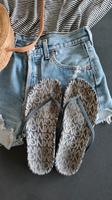 MANGO Flip Flops Jeans MNG #Sandalen blau weiß Gr 39 Bayern - Mühldorf a.Inn Vorschau