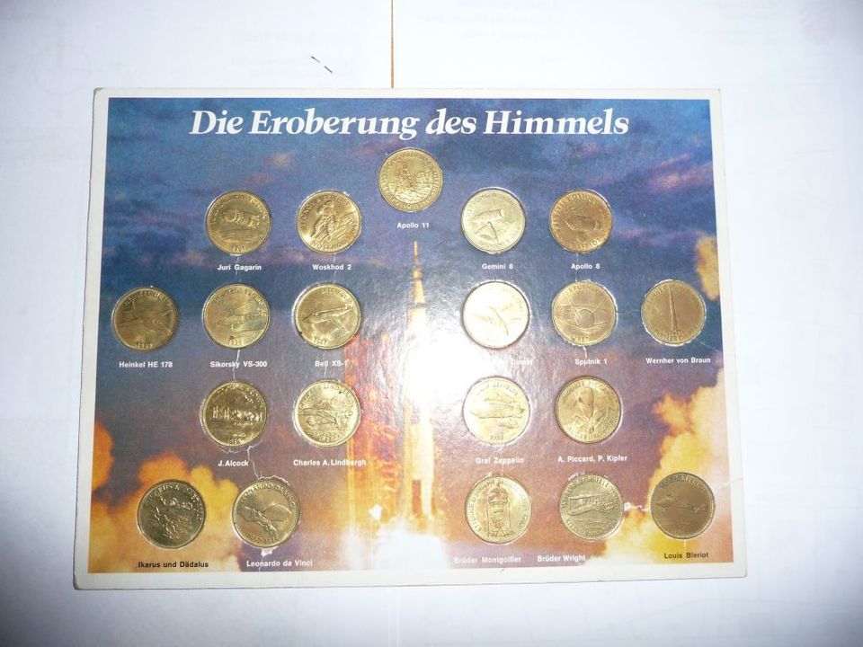 Sammelmünzen - Die Eroberung des Himmels in Harsewinkel - Greffen