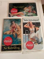 Blechschilder Coca-Cola Vintage Dekoration Nürnberg (Mittelfr) - Aussenstadt-Sued Vorschau