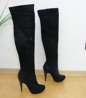 klasse BUFFALO Echtleder High Heel Overknee Stiefel Gr. 38 Baden-Württemberg - Neulingen Vorschau