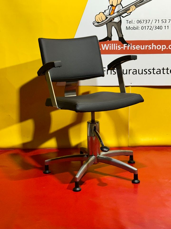 9 x Neu Bezogen Friseurstuhl Olymp Nick Friseur Welonda in Hahnheim