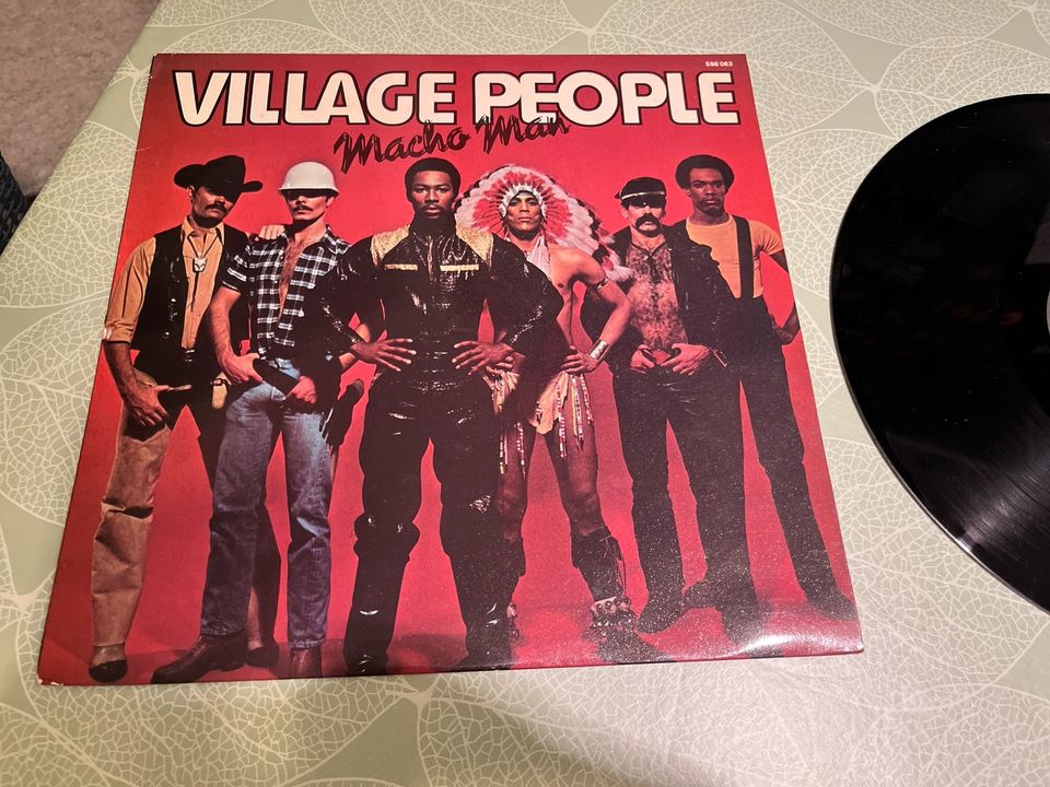 Schallplatte Langspielplatte Village People in Köln