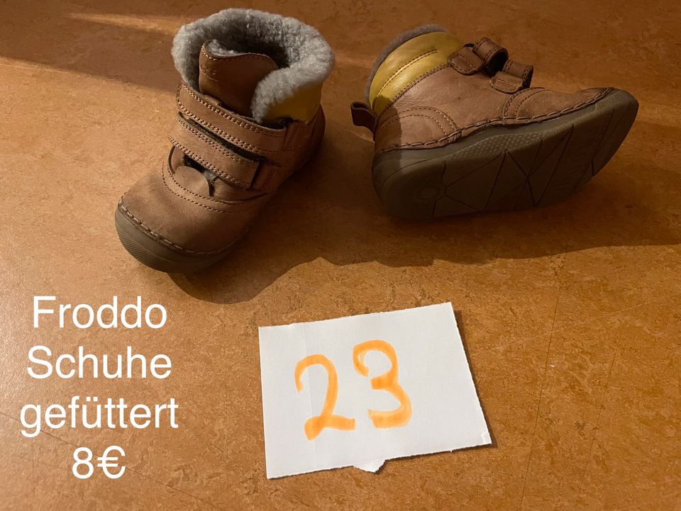 2x Kinder Schuhe Froddo gefüttert Gr. 23 in Gräfenberg