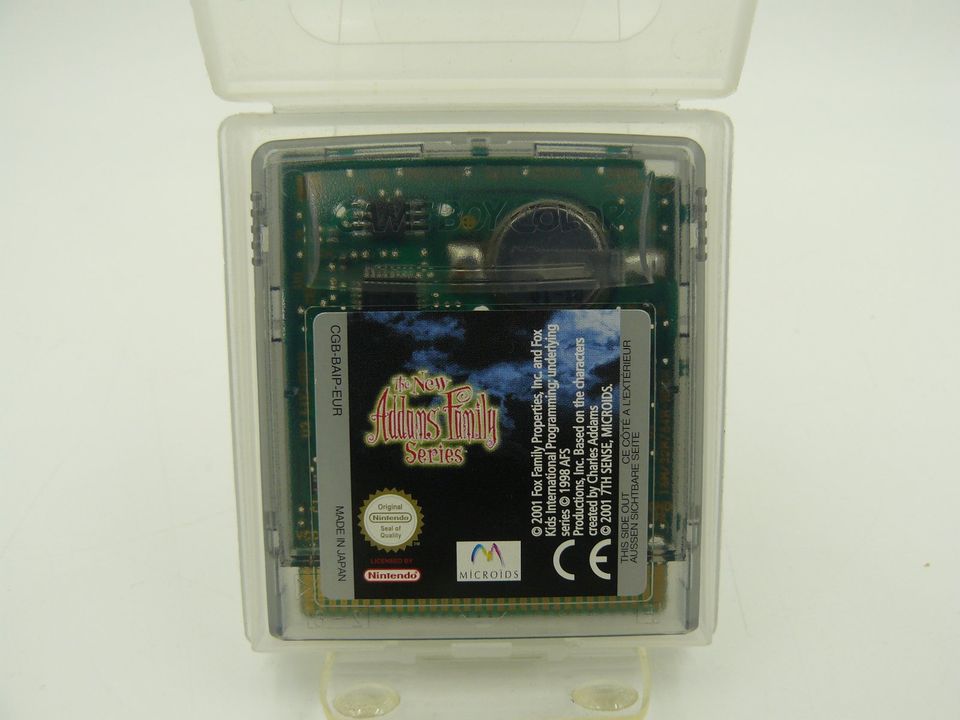 THE NEW ADDAMS FAMILY SERIES | GAMEBOY COLOR | MODUL | EUR in Dresden