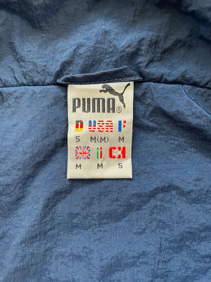 Original 80er Puma Trainingsjacke Herren Größe M Rot Blau in Hannover