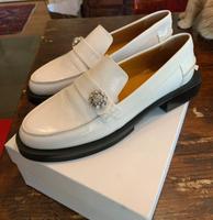 Ganni Loafer Lackleder weiß 41 neu Bayern - Regensburg Vorschau