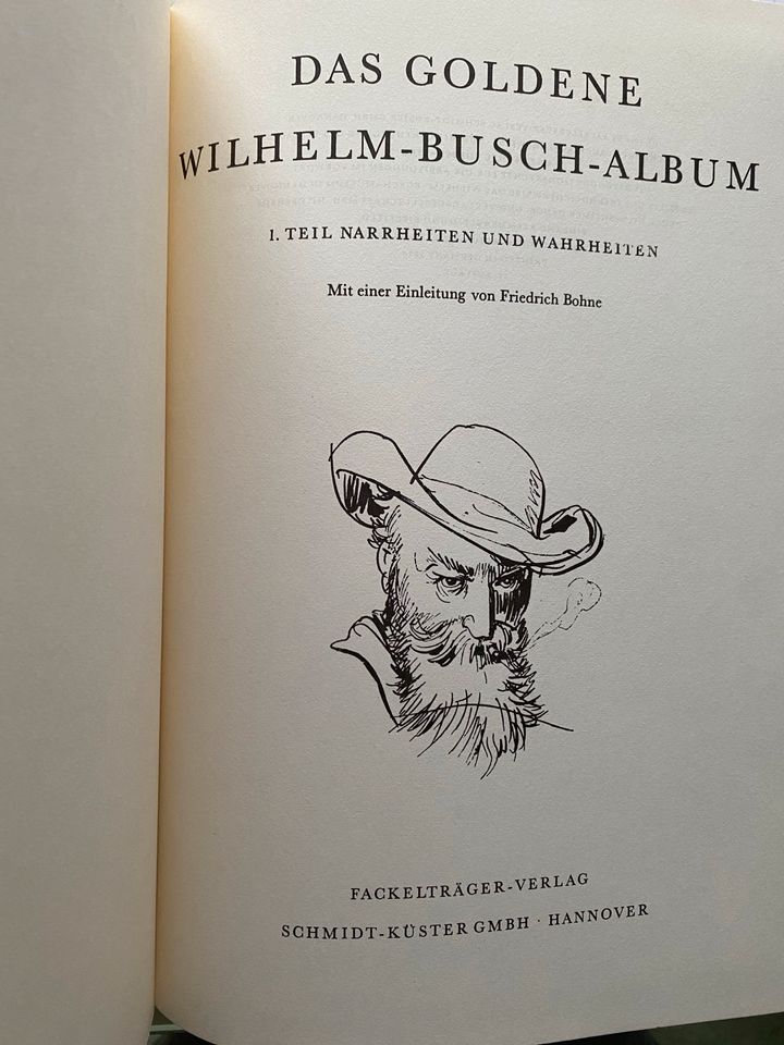 Wilhelm Busch „Das goldene Wilhelm Busch Album“ von 1959 in Saarbrücken