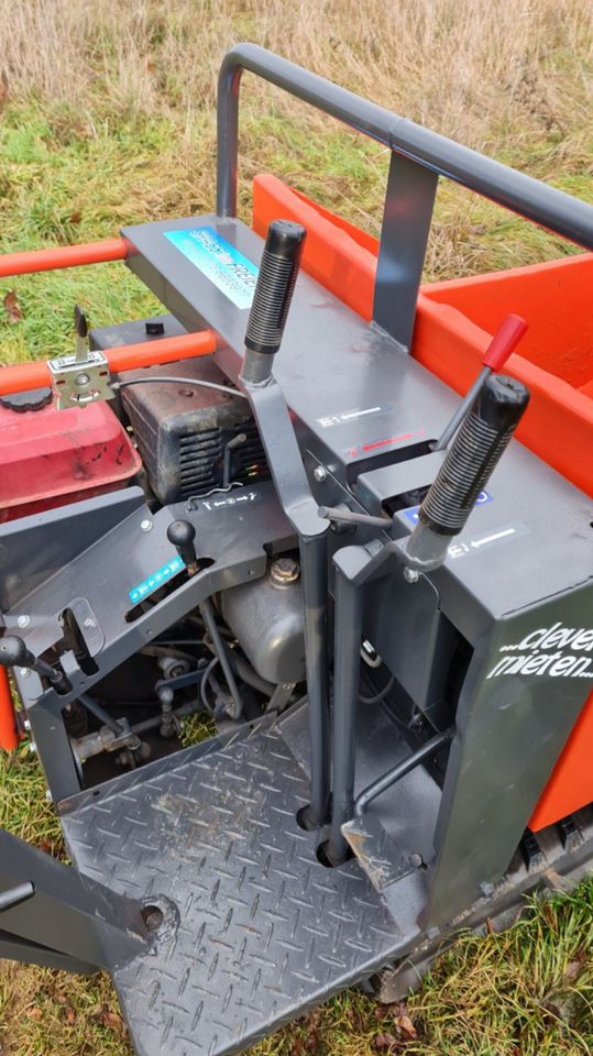 Kubota Kettendumper 600kg Dumper Motorschubkarre Mieten in Thüringen