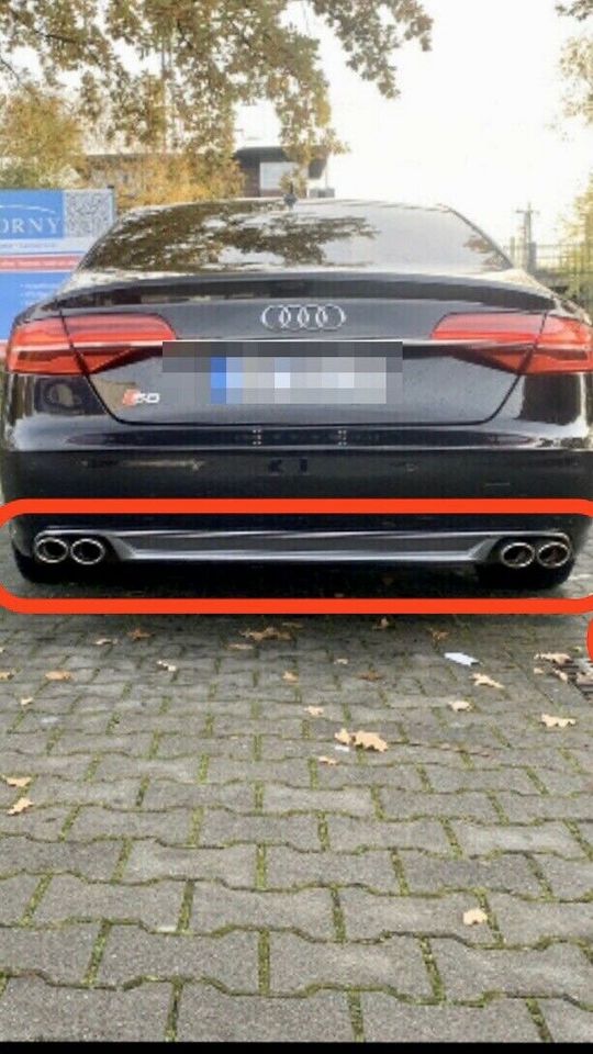 Audi S8 4H heckstostange Diffusor in Schwerin