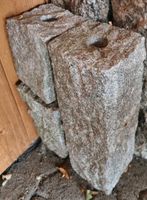 Brunnensteine Granit mit Bohrung 3 Stk 12x12x 41, 25, 17 Bayern - Goldbach Vorschau