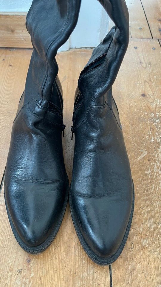 VIC Stiefel Italien schwarz Gr.39,5 w.NEU! NP EUR 395,- in Bullay