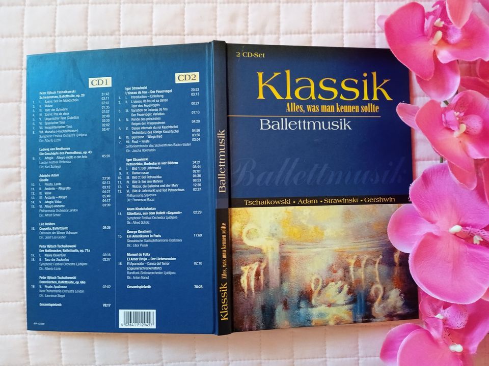 Klassik---je Buch mit zwei CDs---inkl. Versand in Marl