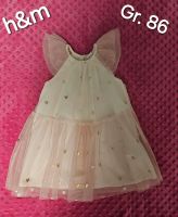 h&m festliches Kleid Tüllkleid beige rosé mit Gerzen Gr. 86 Baden-Württemberg - Hockenheim Vorschau