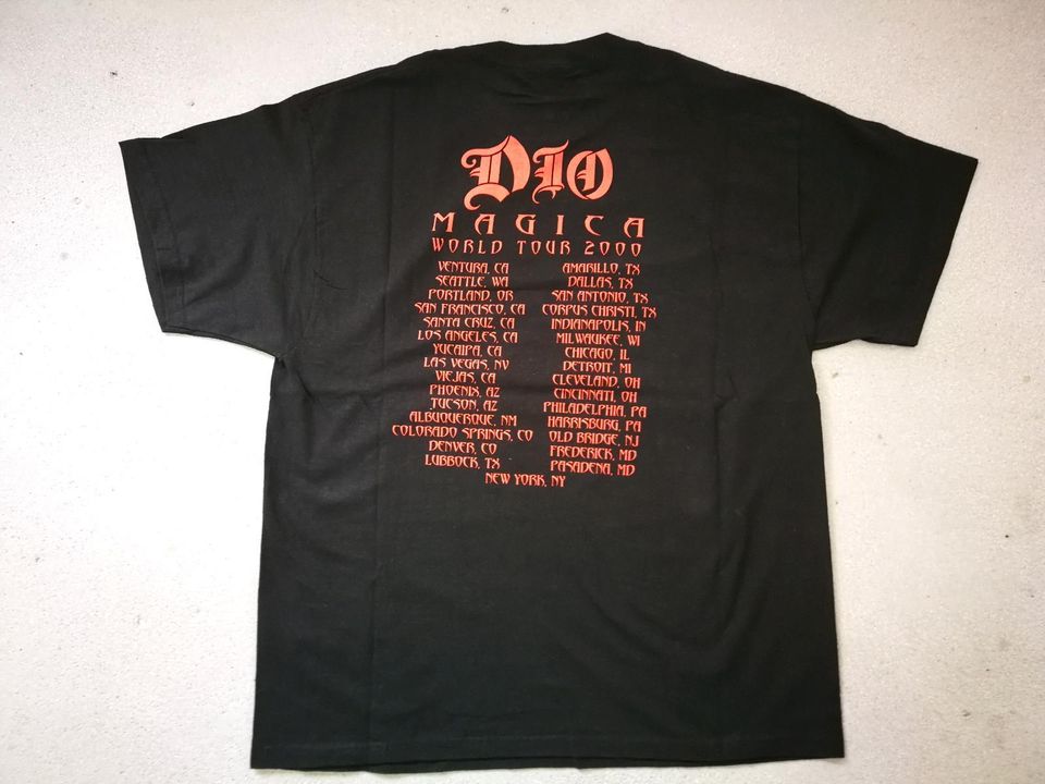 ⭐ Dio - Magica World Tour 2000 Shirt Gr. XL in Eichwalde