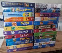 24x Walt Disney VHS Dachbodenfund Baden-Württemberg - Nattheim Vorschau