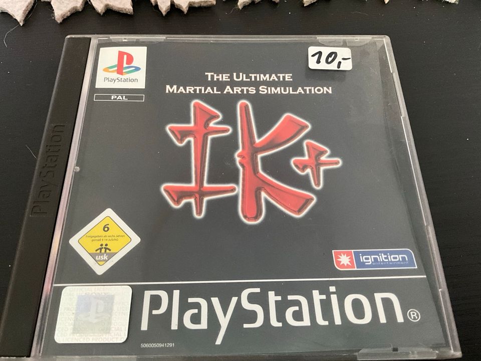 Playstation 1 Spiel The Ultimate Martial Arts Simulation in Berlin