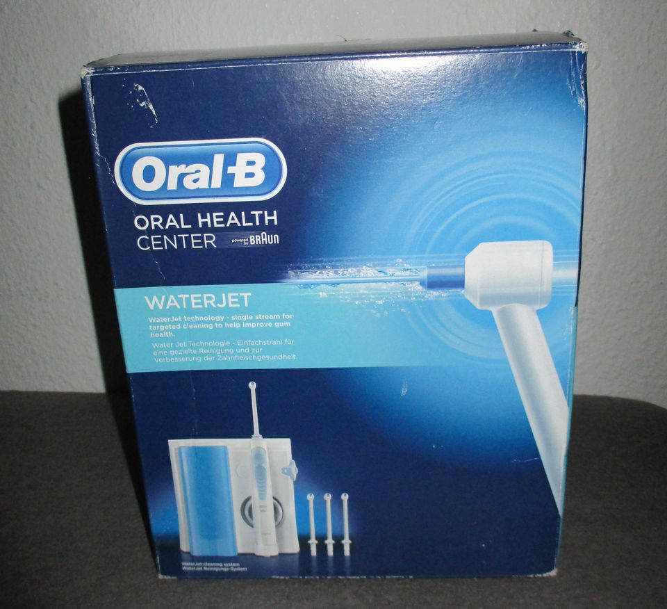 Oral B Air WaterJet Zähne Munddusche mit 2 Düsen in Senden