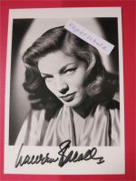 Lauren Bacall - Original Autogramm - Autogrammkarte Niedersachsen - Langlingen Vorschau