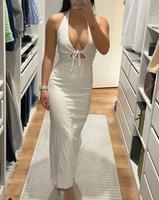 NEU! Maxikleid weiß Bershka Gr. S Cocktail rückenfrei Schnurr Bayern - Fürth Vorschau