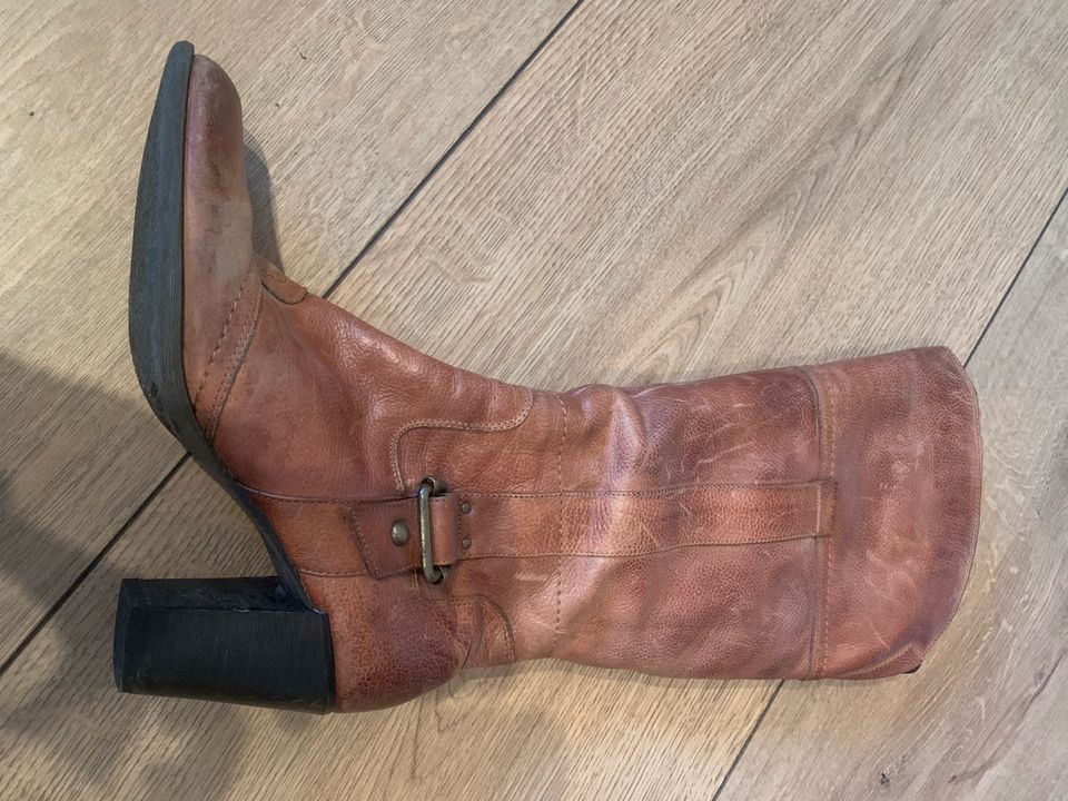 Lederstiefel Größe 40 in Bocholt