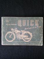 NSU Quick Betriebsanleitung Handbuch 1949 / 51 Baden-Württemberg - Schopfheim Vorschau