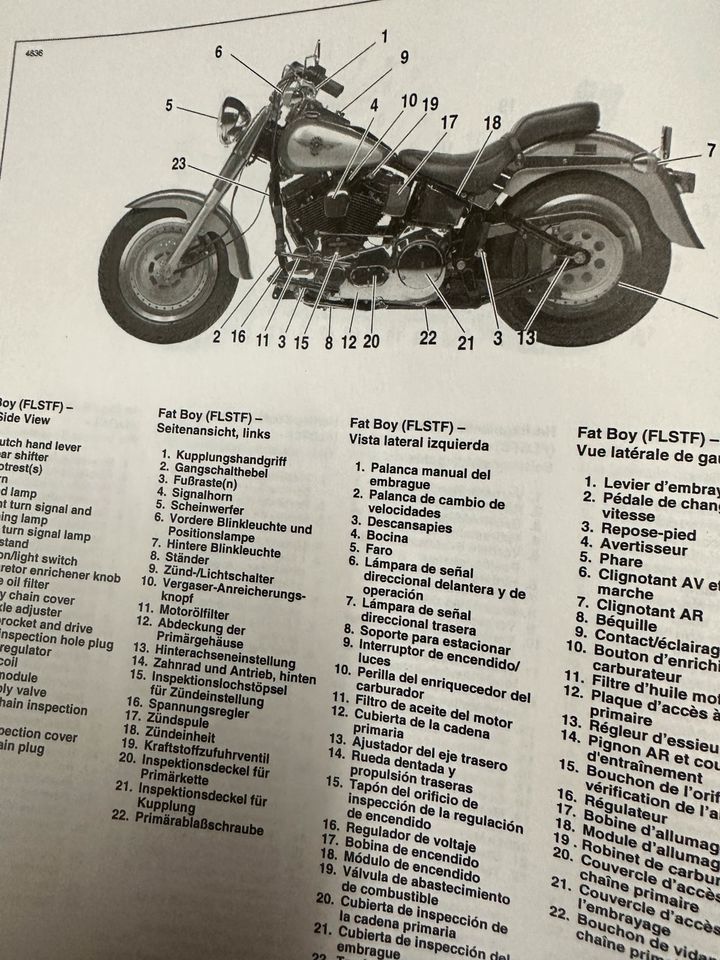 Harley Davidson FL FLHR FX Fahrerhandbuch Reparaturanleitung in Bremen