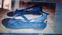 neuwertig sandalen marineblau 40 hoher spann Sachsen - Käbschütztal Vorschau