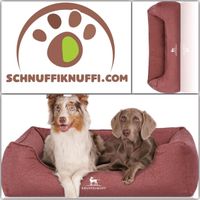 Knuffelwuff Orth. DWR Hundebett Malou rot M-XXL Hessen - Calden Vorschau