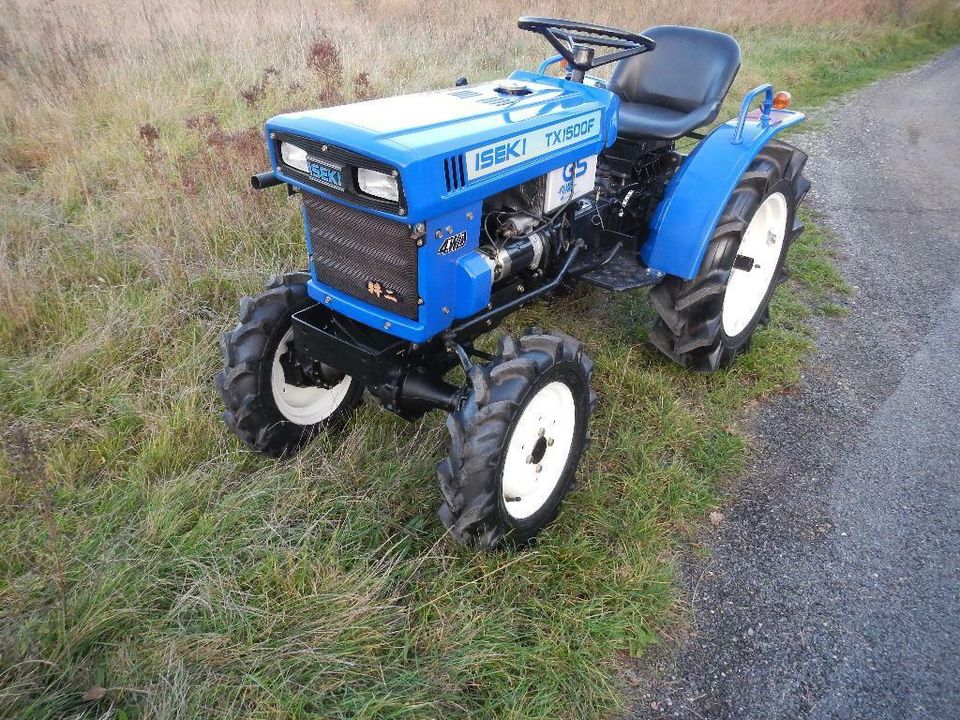 ISEKI TX 1300 / TX 1500 Kleintraktor auch mit Straßenzulassung in Zielitz