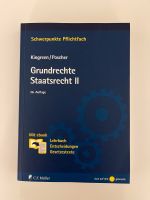 Staatsrecht II (Grundrechte) Jura Lehrbuch (Kingreen/Poscher) Baden-Württemberg - Konstanz Vorschau