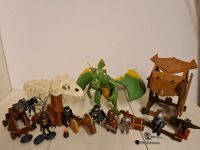 Playmobil Grüner großer Drache Ritter Angriffsturm Skeletthöhle Nordrhein-Westfalen - Erkelenz Vorschau