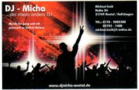 Dj-Micha... der etwas andere Dj Niedersachsen - Auetal Vorschau