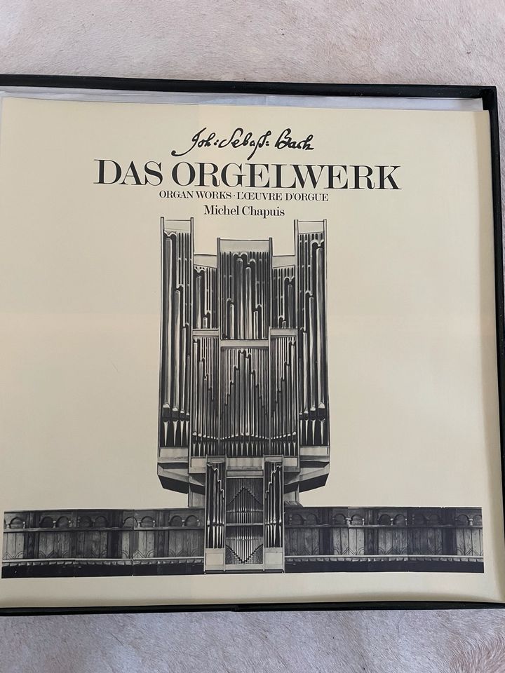 Bach - Das Orgelwerk, 2 x LP, Vol 1 in Wiesbaden