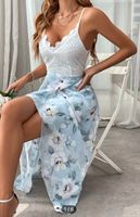 Neuwertig - Kleid Sommerkleid Blumenmuster blau weiß Gr. L Dresden - Striesen-Süd Vorschau