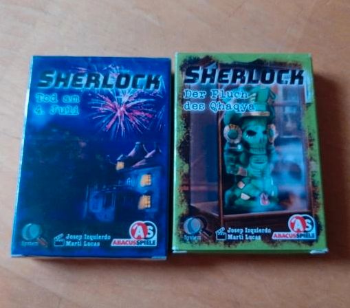 Sherlock tot am 4. Juli + der Fluch der Qhaqya  escape in Wolfsheim