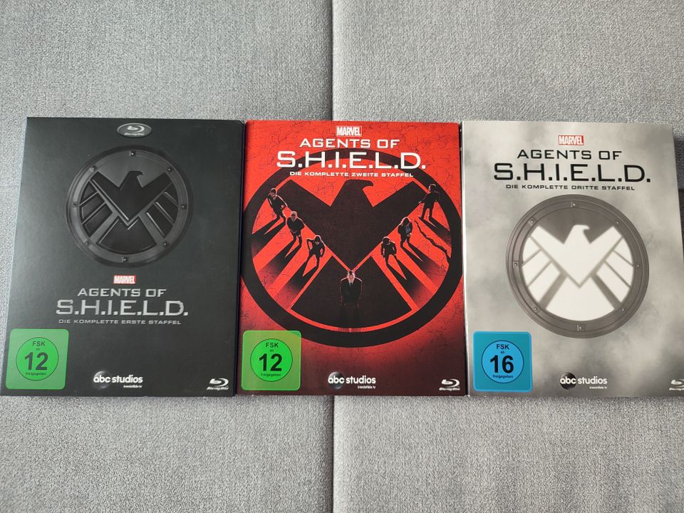 Marvel’s Agents of S.H.I.E.L.D. Staffel 1-3 blu-ray DVD in Berlin