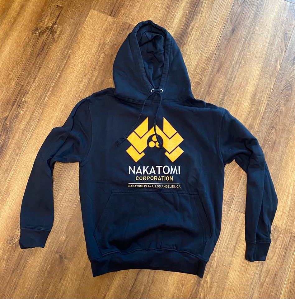 Shirt Hoodie Nakatomi Plaza, S, Bruce Willis, Stirb langsam in Duisburg