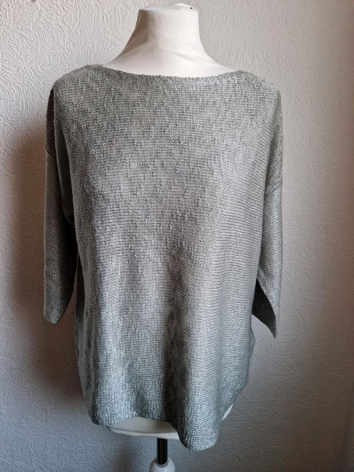 Strickpullover Pullover Pulli Gr. L khaki in Düsseldorf