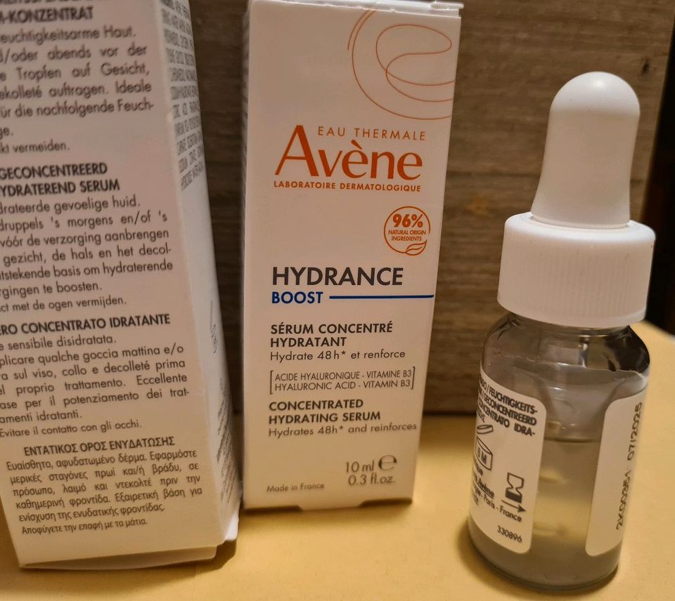 Avene Hydrance boost concentrated hydrating Serum 10 ml Glossybox in Zeesen