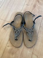 Rieker Sandalen 42 Flip Flop schwarz Glitzer, wie neu Rheinland-Pfalz - Haßloch Vorschau