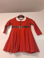 Weihnachten Kleid Nikolaus rot baby Mädchen 80 Nordrhein-Westfalen - Neuss Vorschau