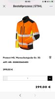 STIHL Warnweste, Warnschutzjacke für Förster und Gärtner, neu München - Schwabing-Freimann Vorschau