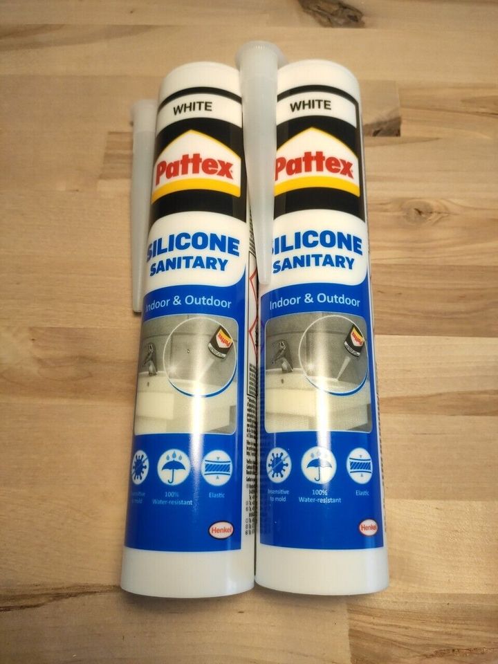 2x - Pattex Silikonkitt 280 ml Weiß - Bundle in Darmstadt