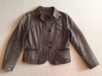 Echte Lederjacke Marke MARC'O POLO Leder Jacke Gr. 140 grau/taupe Nordrhein-Westfalen - Stolberg (Rhld) Vorschau