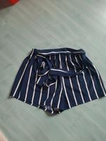 Shein Shorts Gr. M 38 kurze Hose blau weiß gestreift Niedersachsen - Hemmingen Vorschau