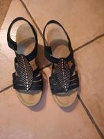 Sandalen Rieker Sandalette schwarz Größe 38 Baden-Württemberg - Gernsbach Vorschau