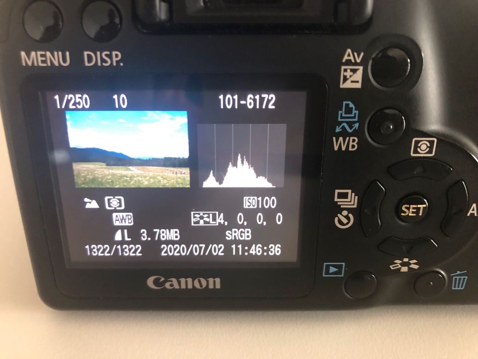 Canon EOS 1000D Digitale Spiegelreflexkamera in Freiburg im Breisgau