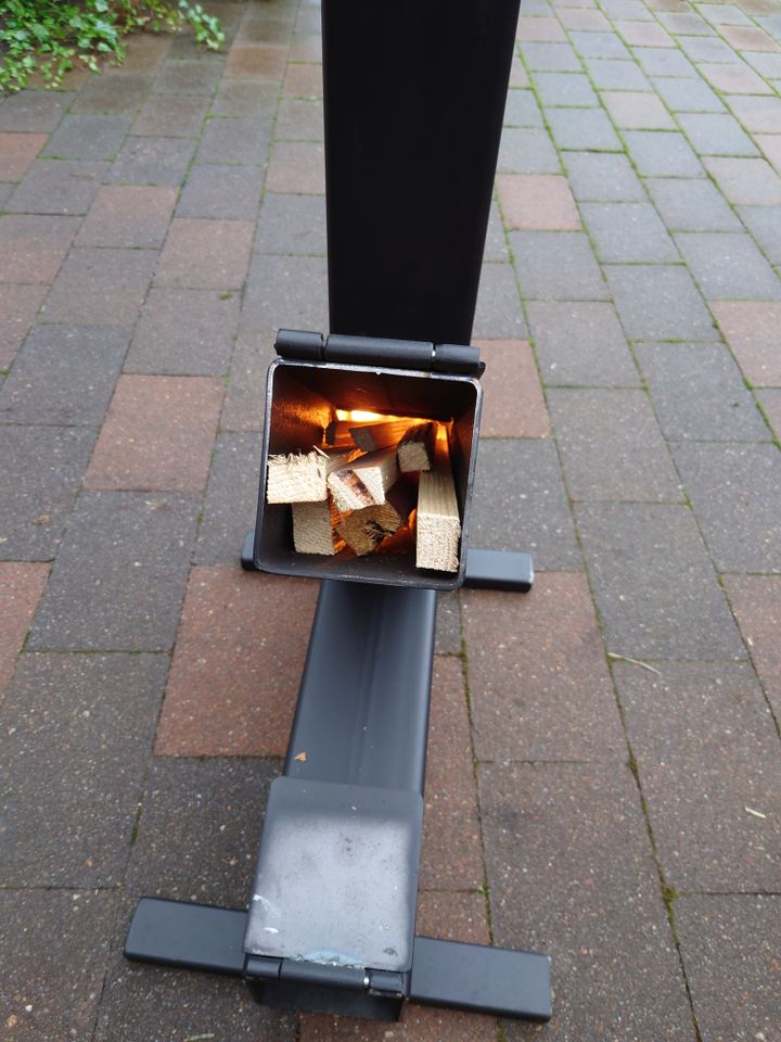 Raketenofen Modell Spis handgefertigt massiv unikat in Aurich